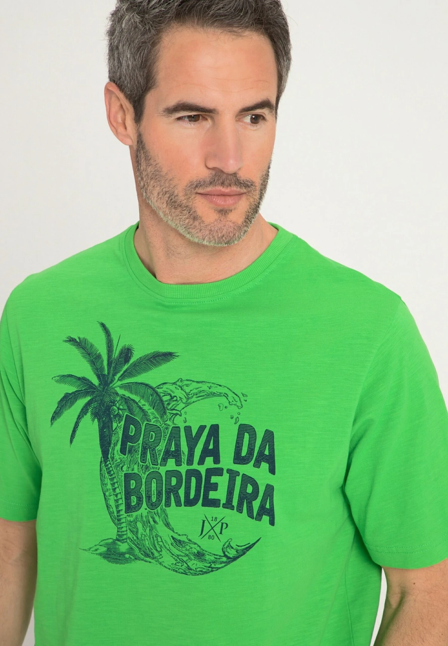 JP1880 T-Shirt Print - Vert Pomme 4 JP1880 T-Shirt Print - Vert Pomme - Afbeelding 2