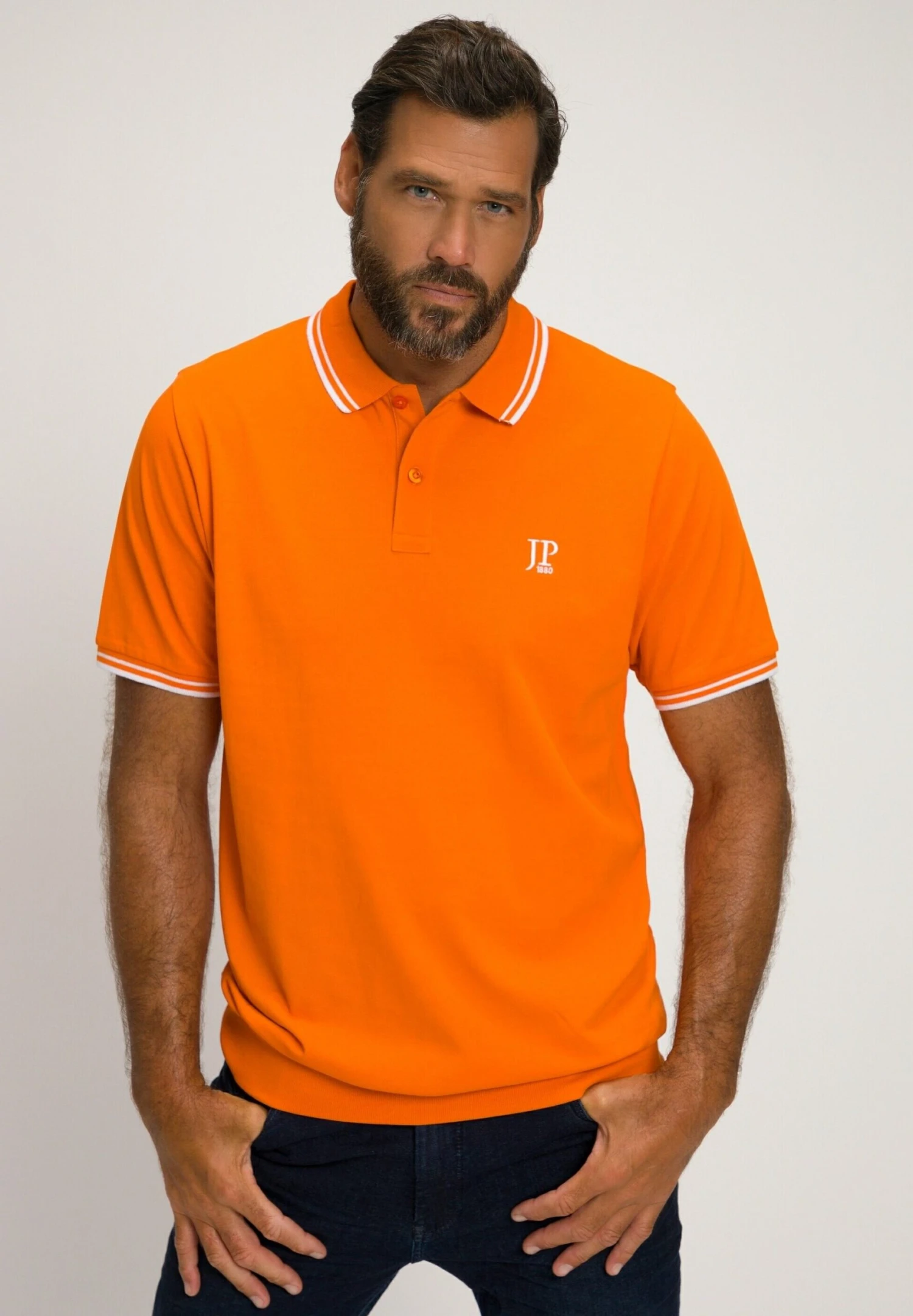 JP1880 Poloshirt - Orange 3 JP1880 Poloshirt - Orange