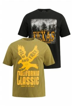 JP1880 T-Shirt Print - Bouteilles Vertes -JP1880 baac68112d13419895292d9e3cade916