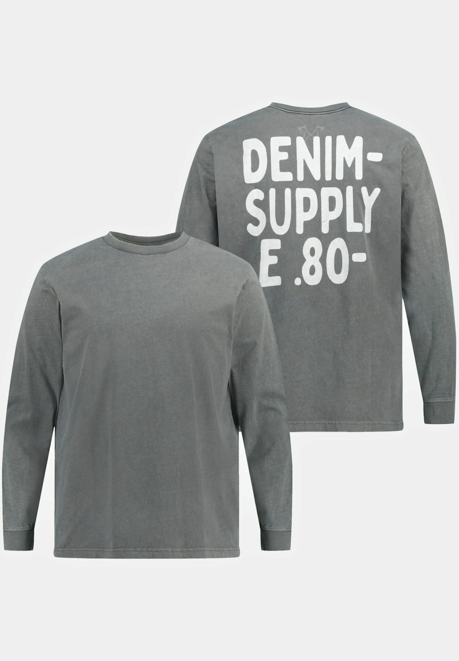 JP1880 Longsleeve - Graphitgrau 4 JP1880 Longsleeve - Graphitgrau - Afbeelding 2