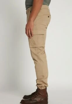 JP1880 Straight Fit - Cargobroek - Sand -JP1880 bd6fea28e1d54332b335b514b6c42021