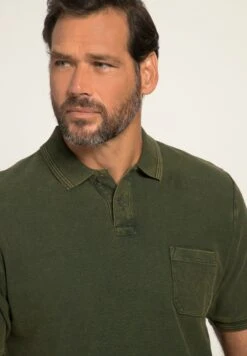 JP1880 Poloshirt - Zwart Olijf -JP1880 bd802f904aab4775baec00689aadcef4