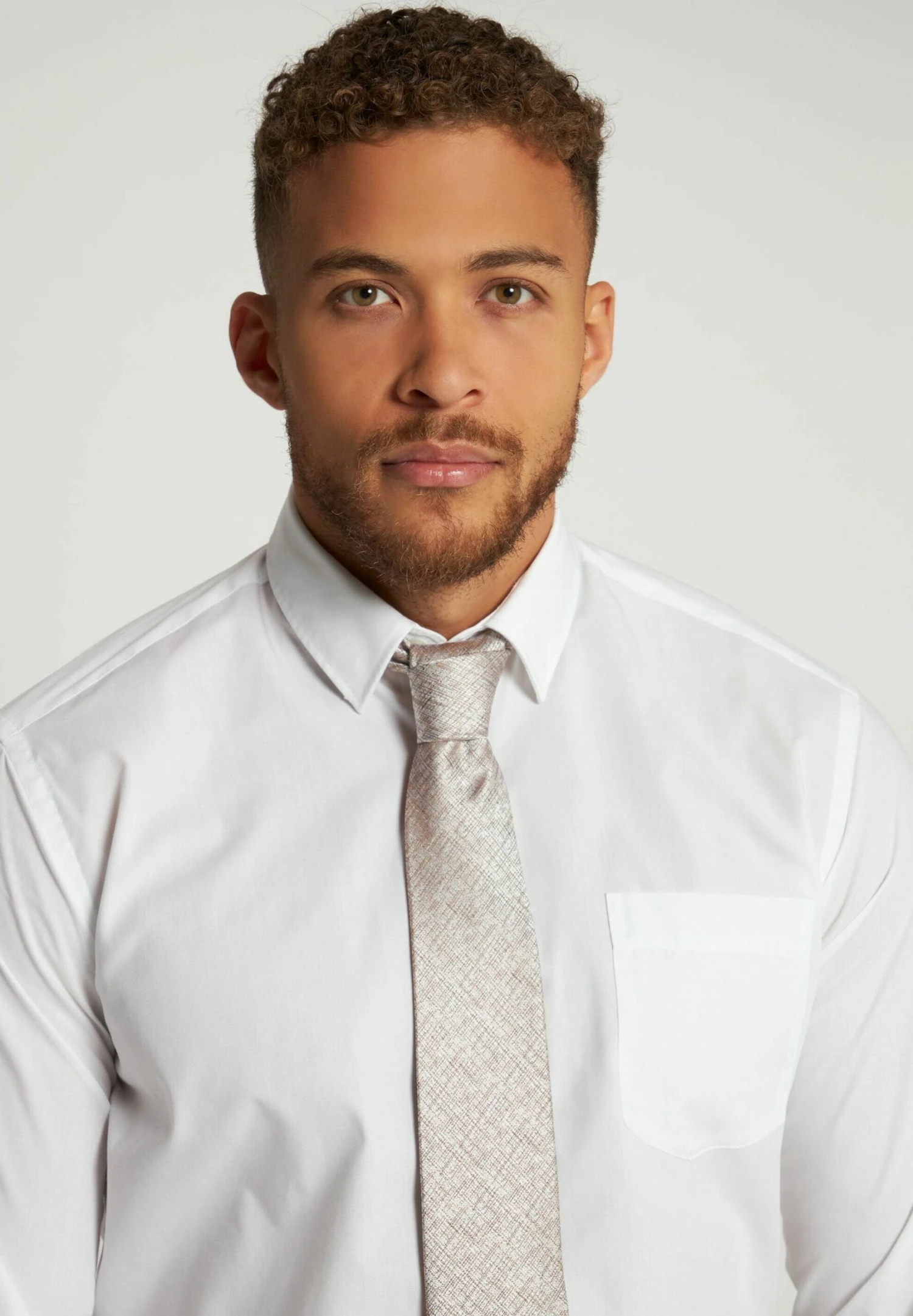 JP1880 Stropdas - Nussbraun 4 JP1880 Stropdas - Nussbraun - Afbeelding 2