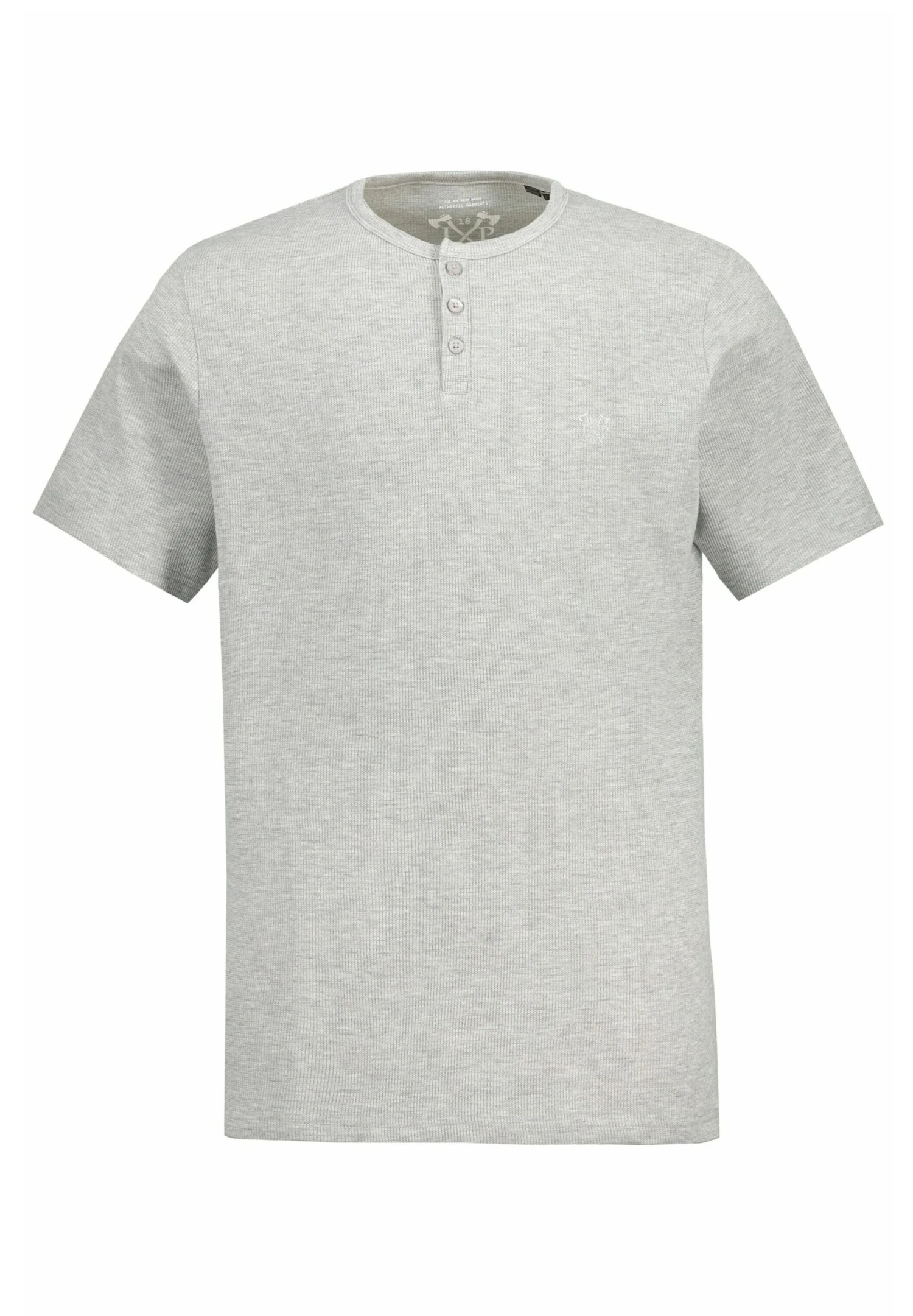 JP1880 T-Shirt Basic - Grau Melange 5 JP1880 T-Shirt Basic - Grau Melange - Afbeelding 3