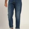 JP1880 Powerstrech 5-Pocket Regular Fit - Straight Leg Jeans - Dark Blue Denim -JP1880 c27d47dfd8fa4d31a38ad7f5f0553b3d