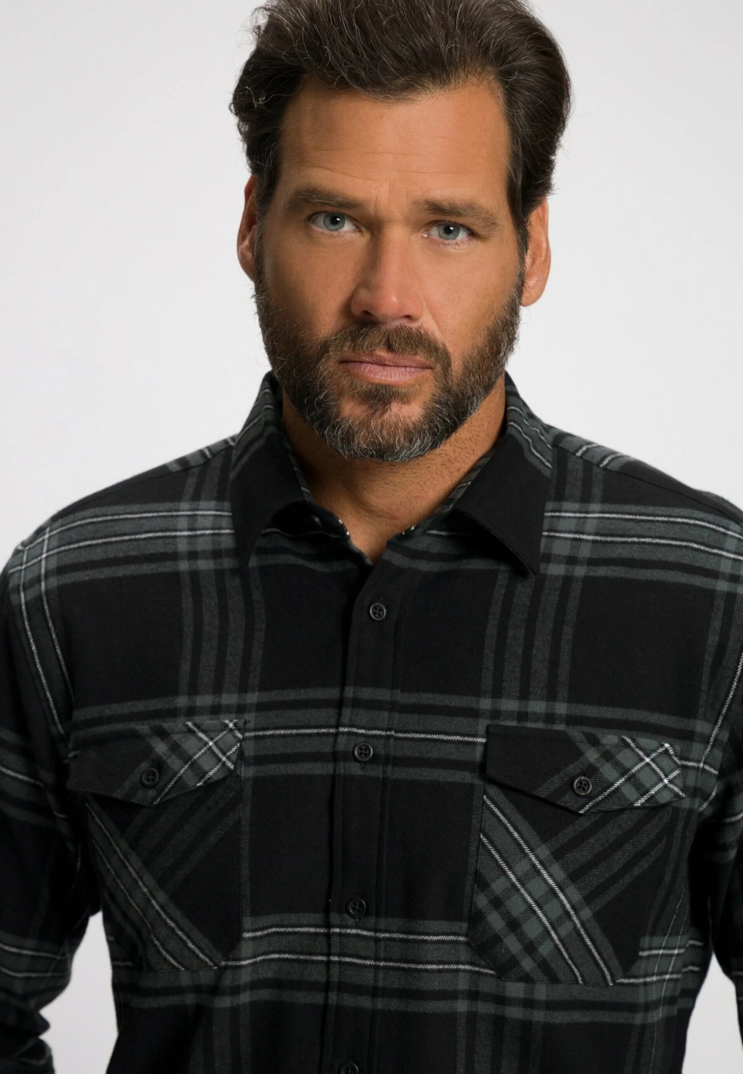 JP1880 Overhemd - Zwart 3 JP1880 Overhemd - Zwart - Afbeelding 2