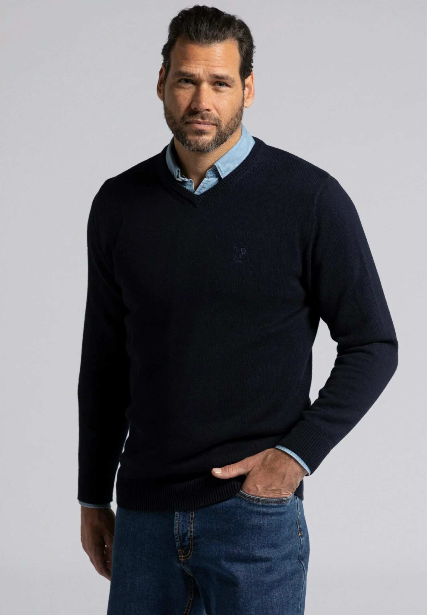 JP1880 Trui - Dunkel Marine 3 JP1880 Trui - Dunkel Marine
