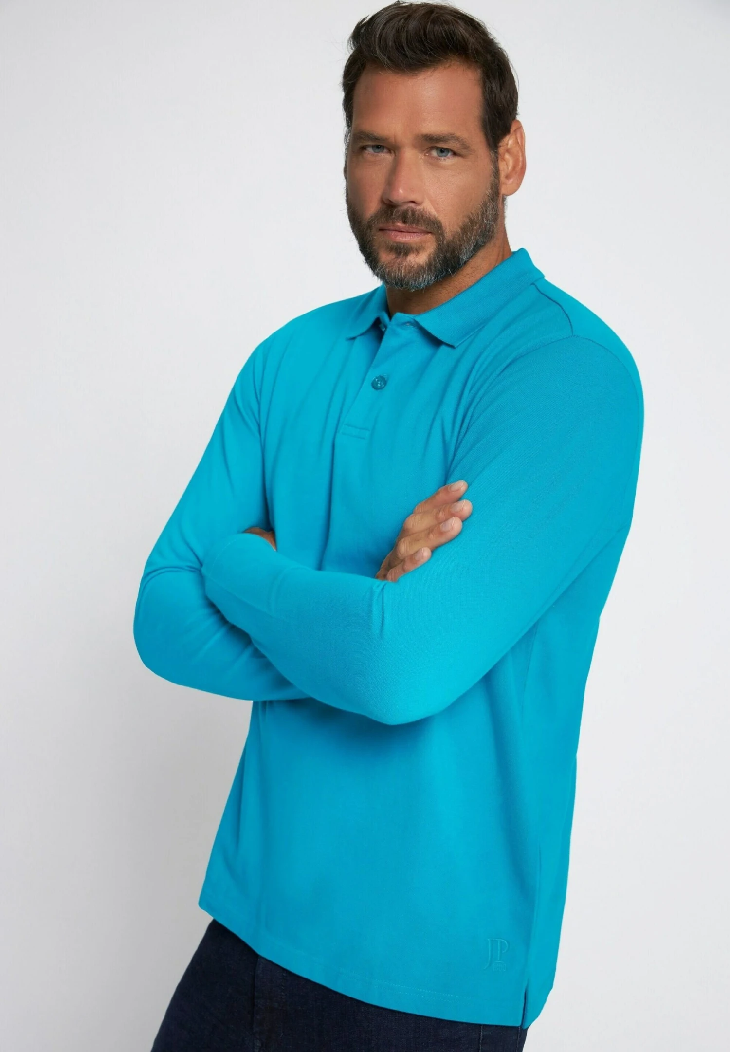 JP1880 Basic- Poloshirt - Dunkles Türkis 3 JP1880 Basic- Poloshirt - Dunkles Türkis