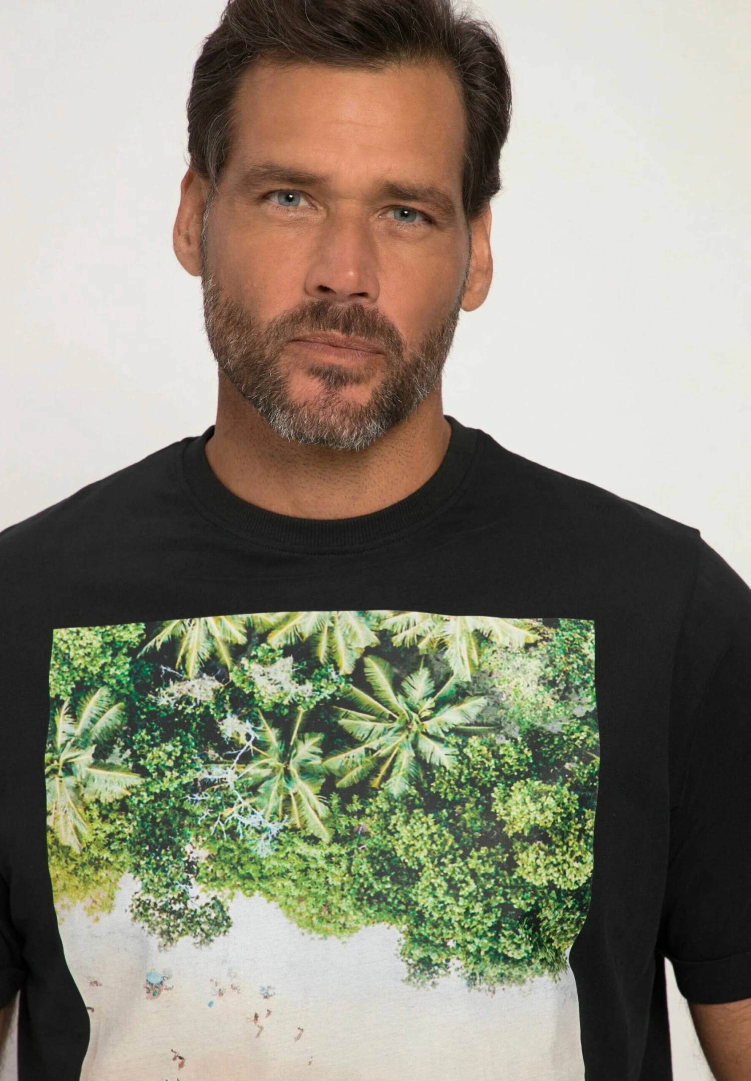 JP1880 T-Shirt Print - Black 4 JP1880 T-Shirt Print - Black - Afbeelding 2