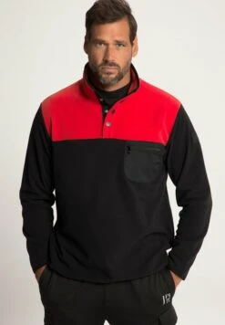 JP1880 Fleece Trui - Rouge Pavot