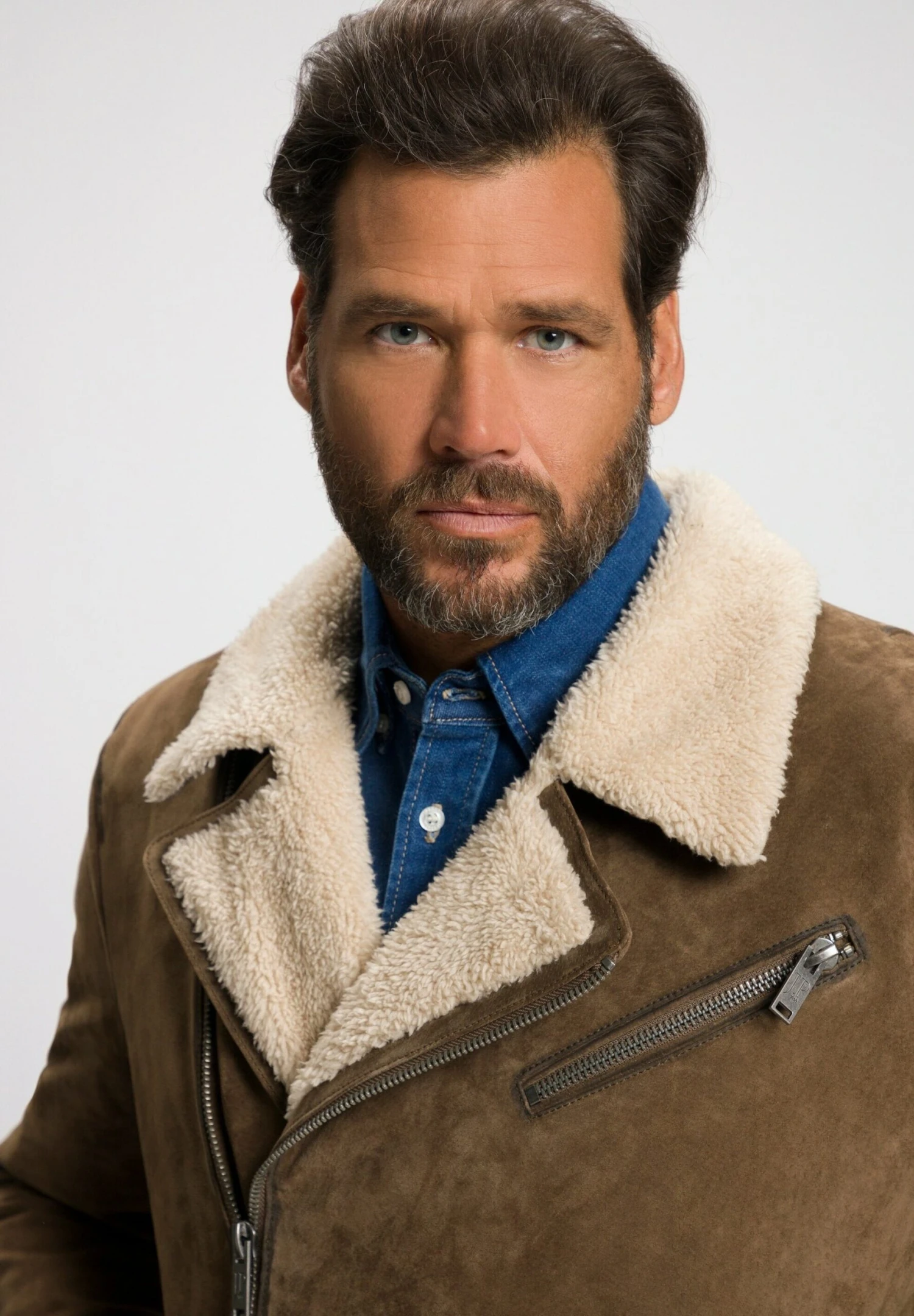 JP1880 Leren Jas - Brun Camel 5 JP1880 Leren Jas - Brun Camel - Afbeelding 3