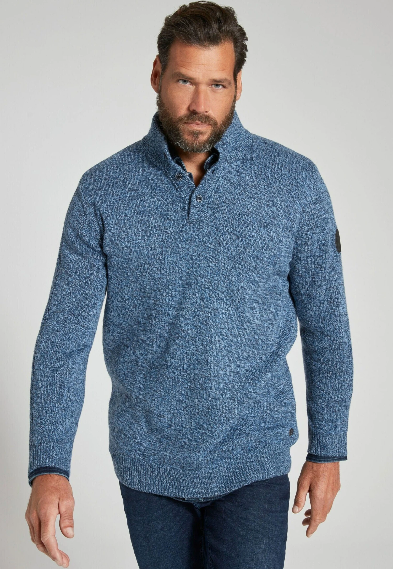 JP1880 Trui - Tintenblau 3 JP1880 Trui - Tintenblau