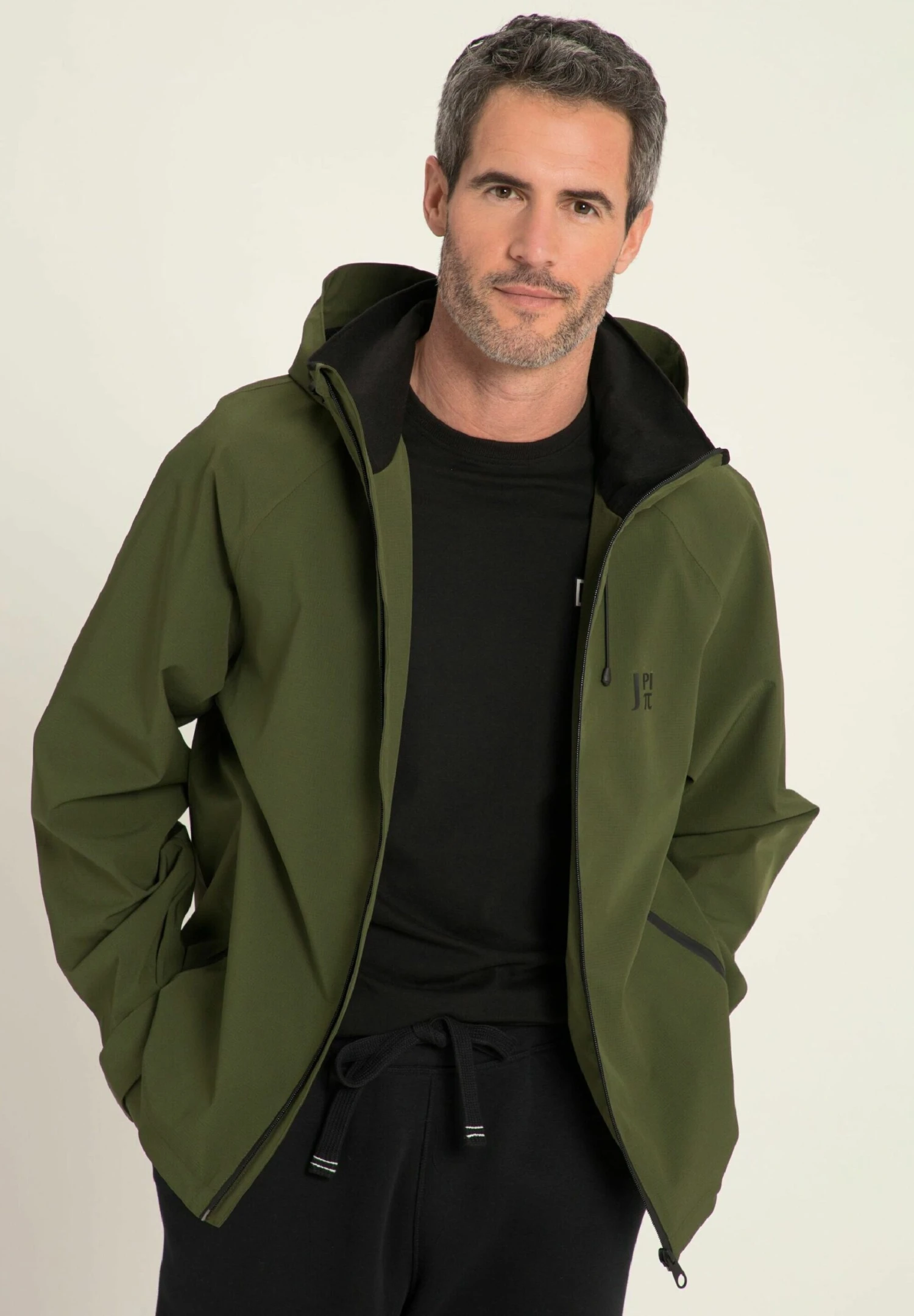 JP1880 Outdoorjas - Vert Foncé 5 JP1880 Outdoorjas - Vert Foncé - Afbeelding 3