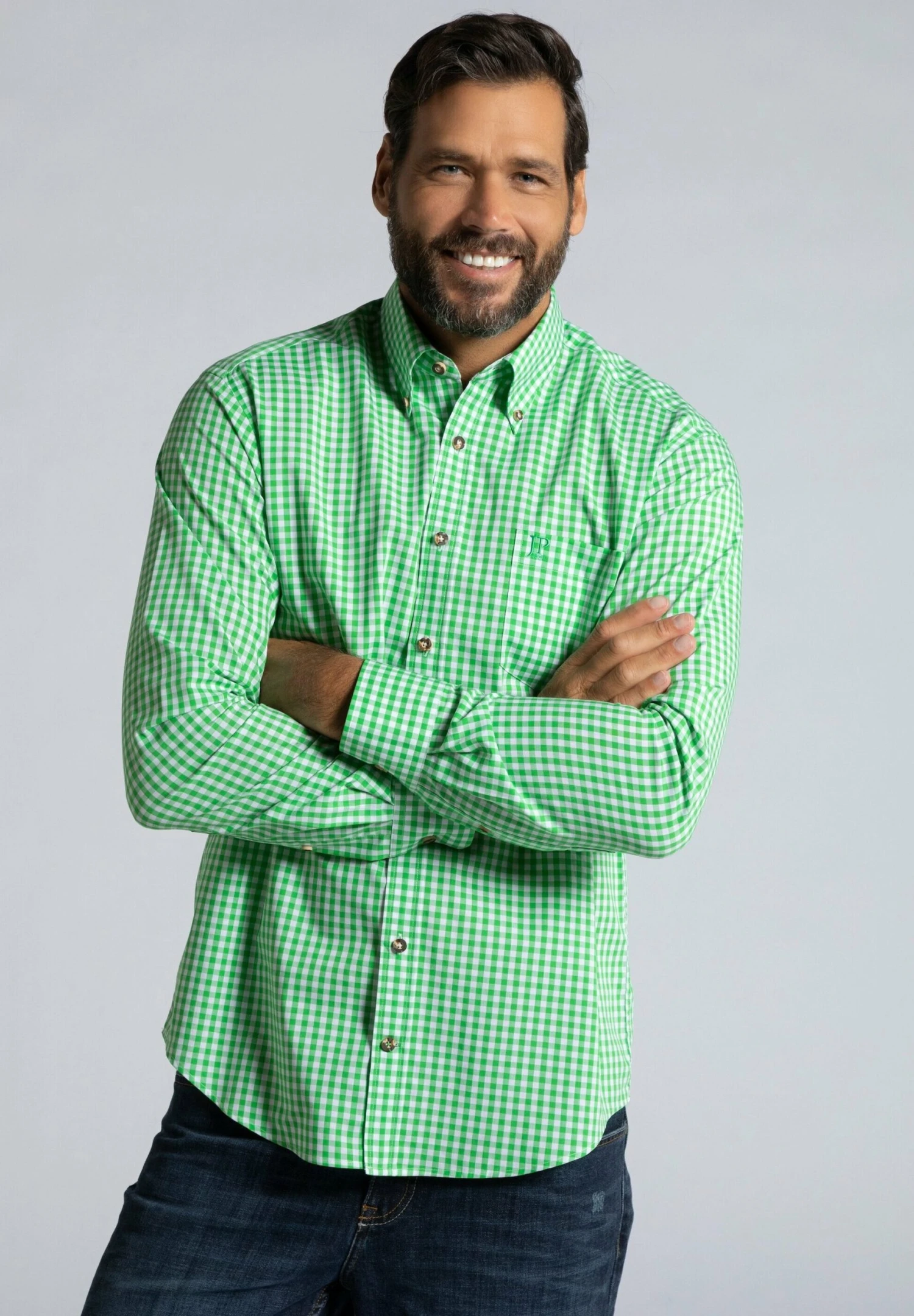 JP1880 Overhemd - Apfelgrün 3 JP1880 Overhemd - Apfelgrün