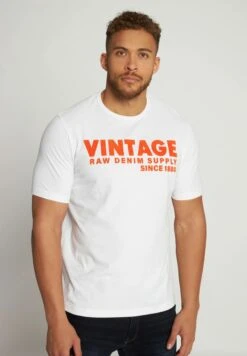 JP1880 T-Shirt Print - Blanc Crème