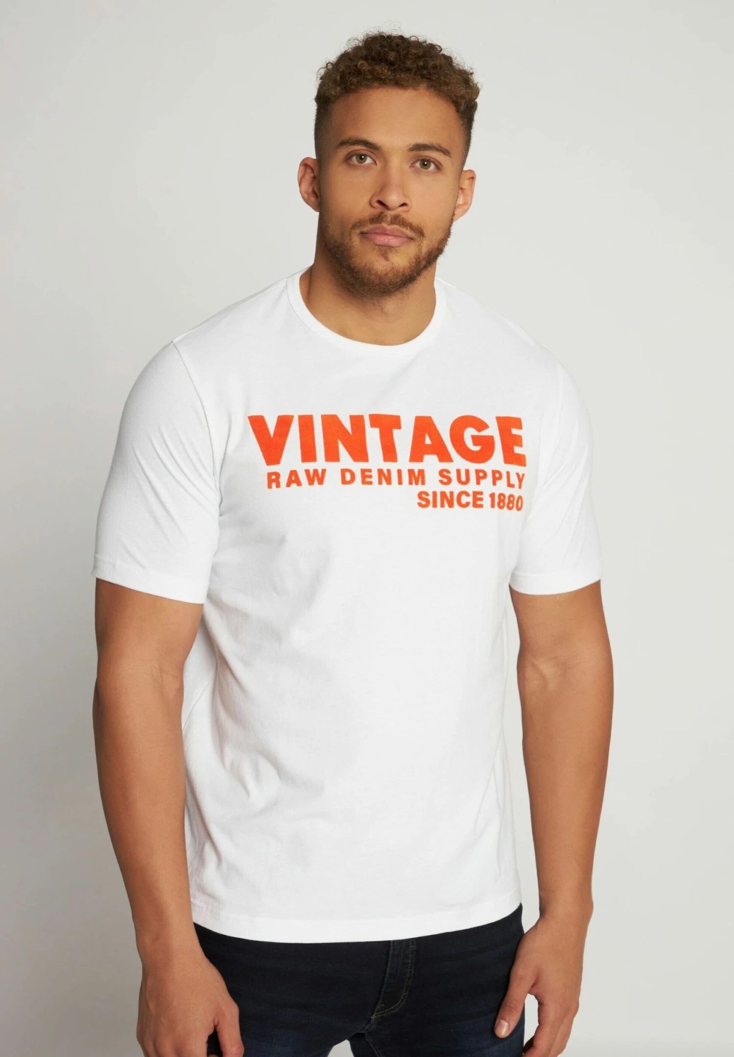 JP1880 T-Shirt Print - Blanc Crème 3 JP1880 T-Shirt Print - Blanc Crème