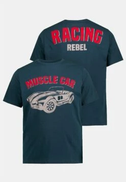 JP1880 T-Shirt Print - Mat Nachtblauw -JP1880 d9d052b7504d43888fcb094ad2cc5fd8