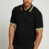 JP1880 Funktions Flexnamic® Outdoor Halbarm - Poloshirt - Schwarz -JP1880 dab6634d4a4748cea7ccef924030cdea