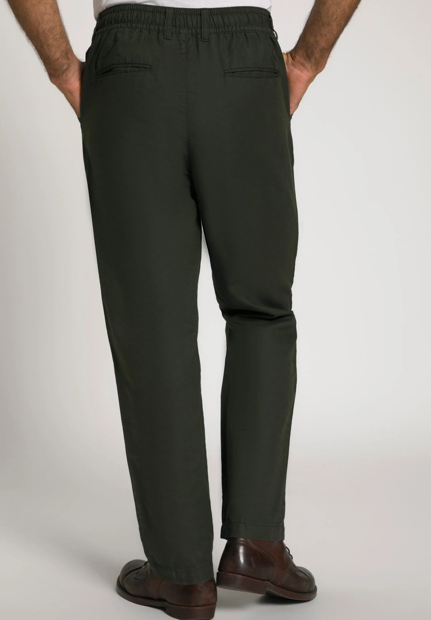 JP1880 Broek - Dunkel Oliv 4 JP1880 Broek - Dunkel Oliv - Afbeelding 2