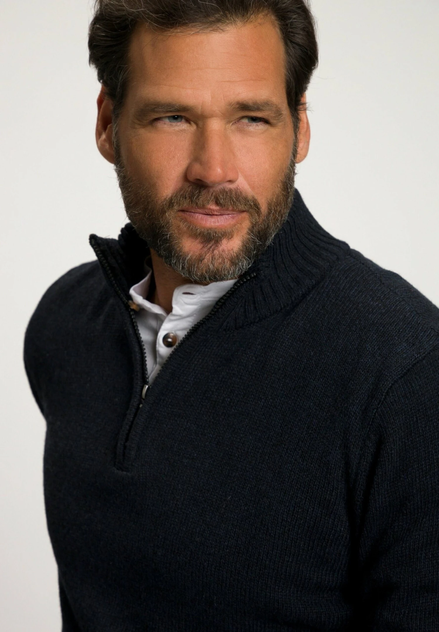 JP1880 Trui - Bleu Marine 4 JP1880 Trui - Bleu Marine - Afbeelding 2