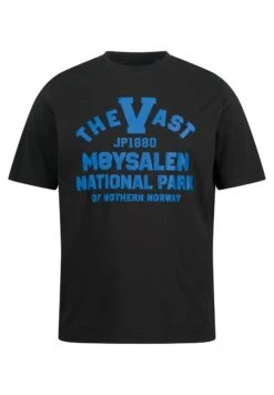 JP1880 Halbarm Rundhals Bis 8 Xl - T-Shirt Print - Black -JP1880 de75772e43d248eb8bbd2db9df2d6892