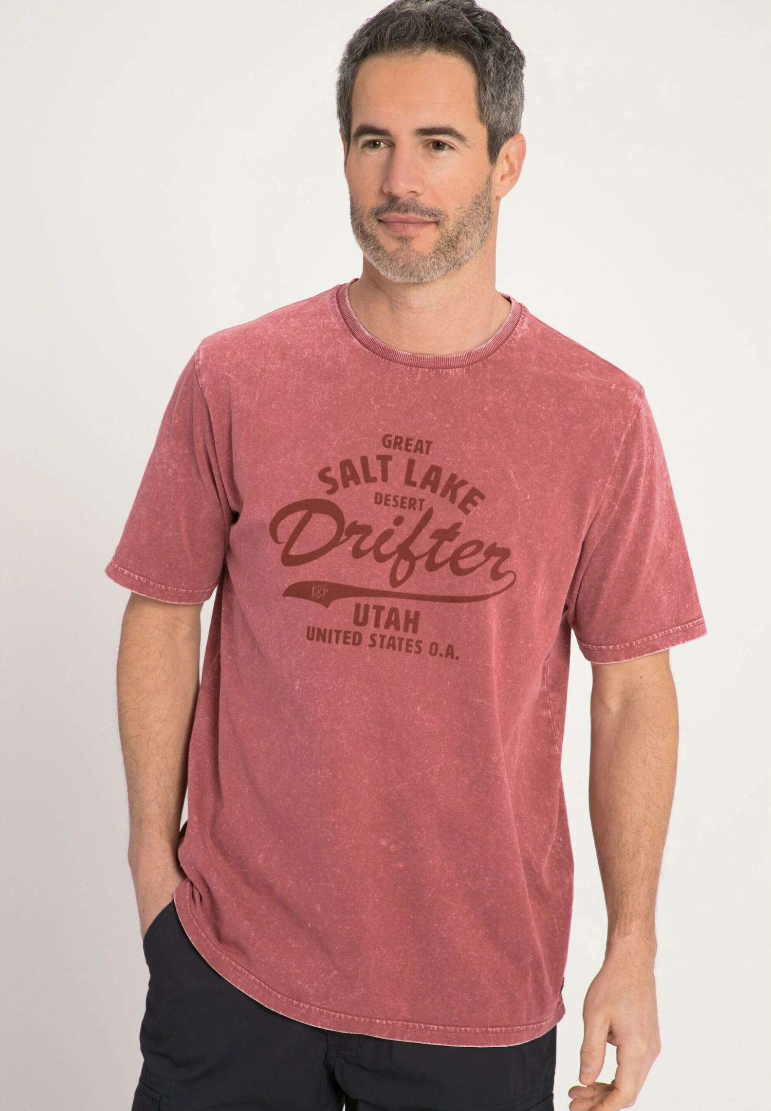 JP1880 T-Shirt Print - Rouge 3 JP1880 T-Shirt Print - Rouge