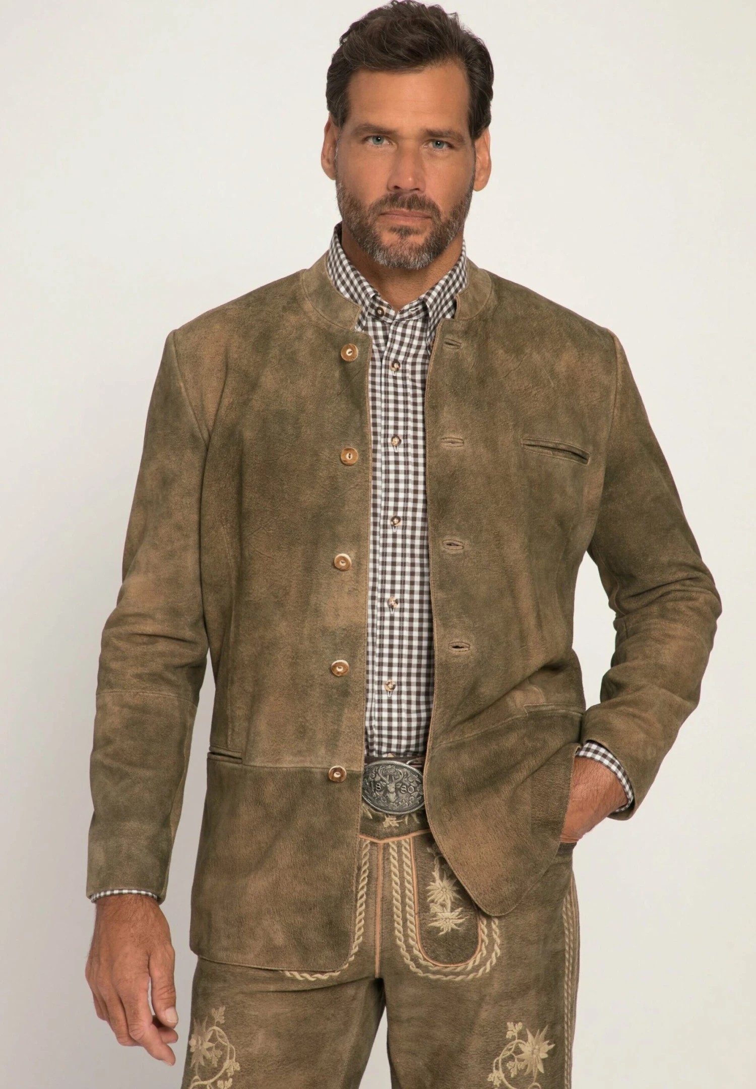 JP1880 Leren Jas - Mousse 6 JP1880 Leren Jas - Mousse - Afbeelding 4