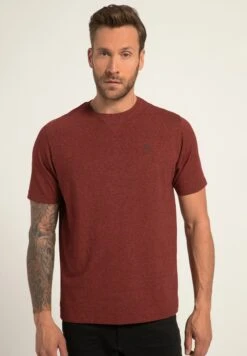 JP1880 Workwear Avec Manches Courtes Et Col Rond - T-Shirt Basic - Rouge Pomme