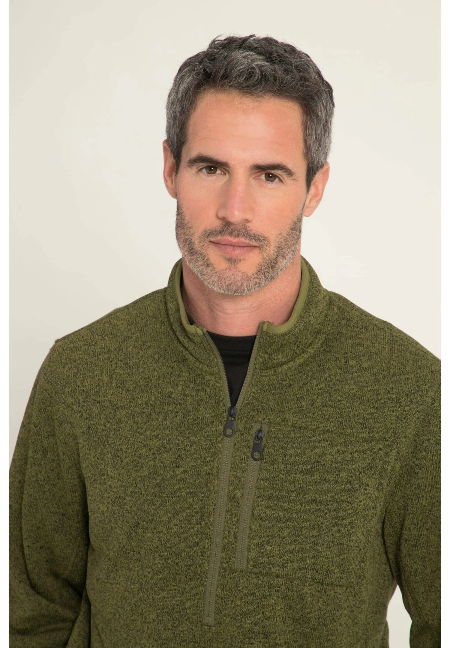 JP1880 Fleece Trui - Vert Foncé 4 JP1880 Fleece Trui - Vert Foncé - Afbeelding 2