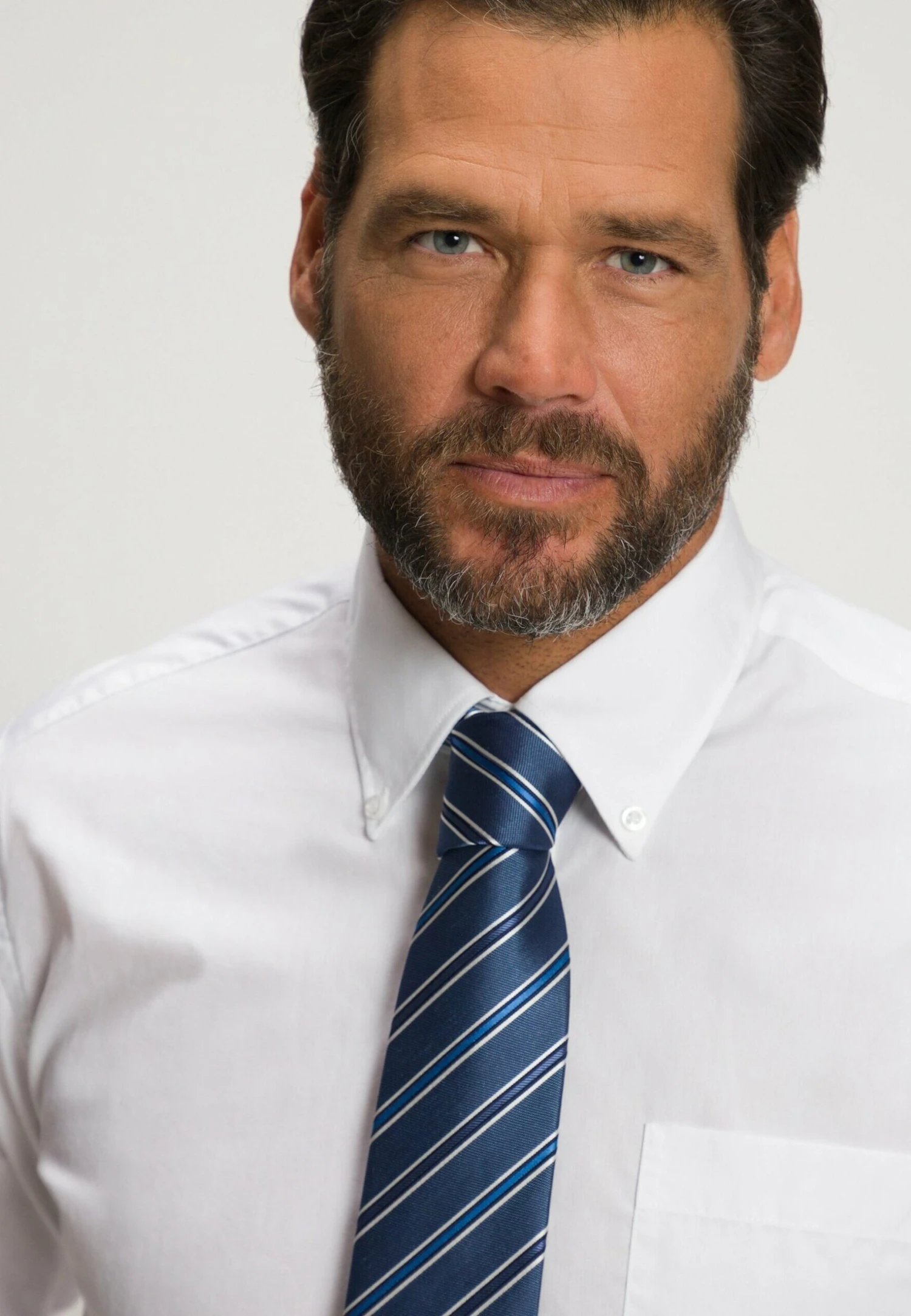 JP1880 Stropdas - Medium Blue 4 JP1880 Stropdas - Medium Blue - Afbeelding 2