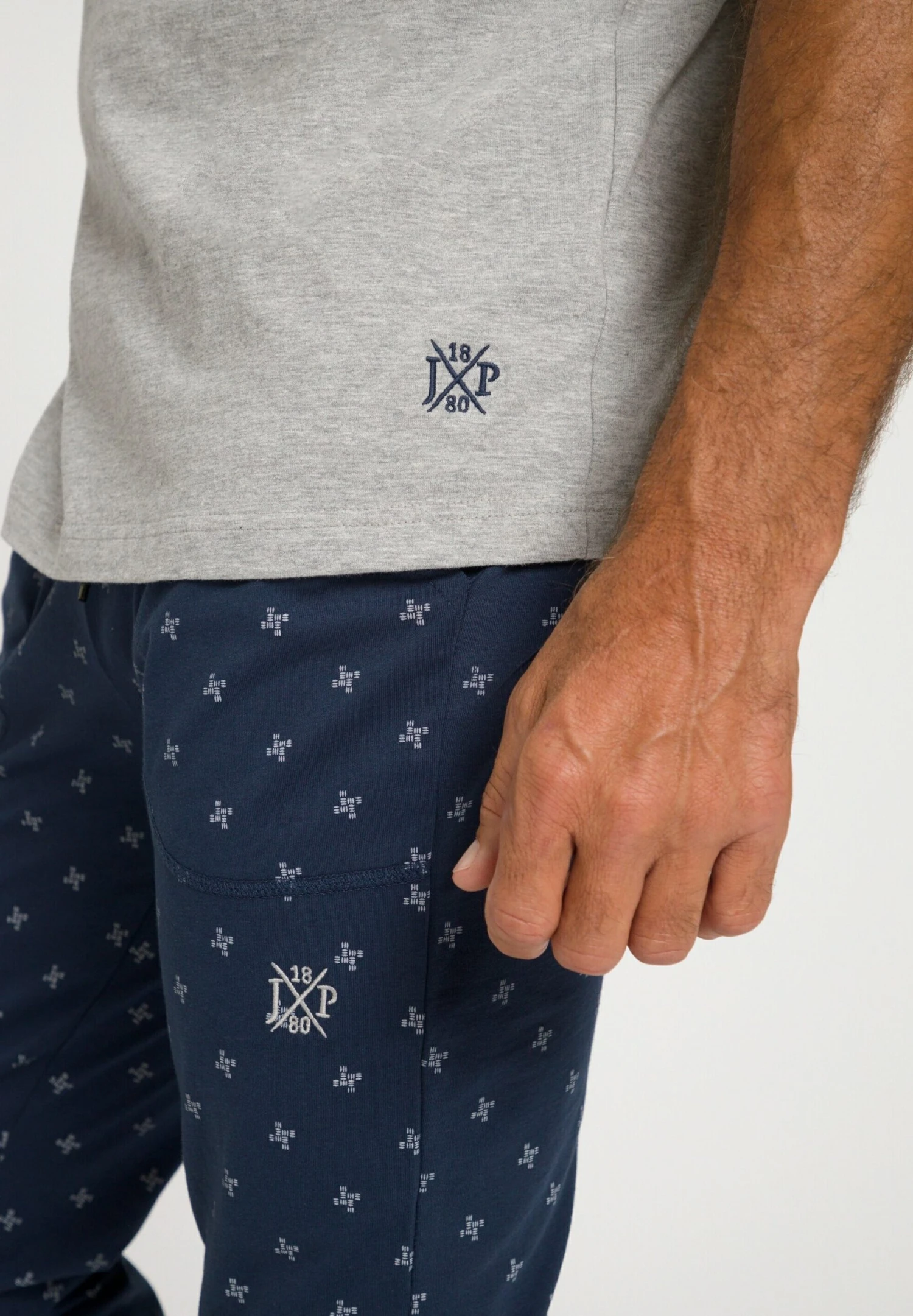 JP1880 Pyjama - Navy Blau 4 JP1880 Pyjama - Navy Blau - Afbeelding 2
