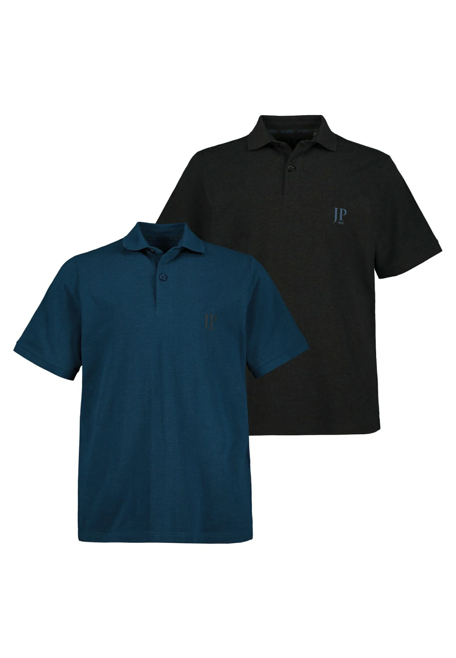 JP1880 Poloshirt - Bleu Moyen 5 JP1880 Poloshirt - Bleu Moyen - Afbeelding 3