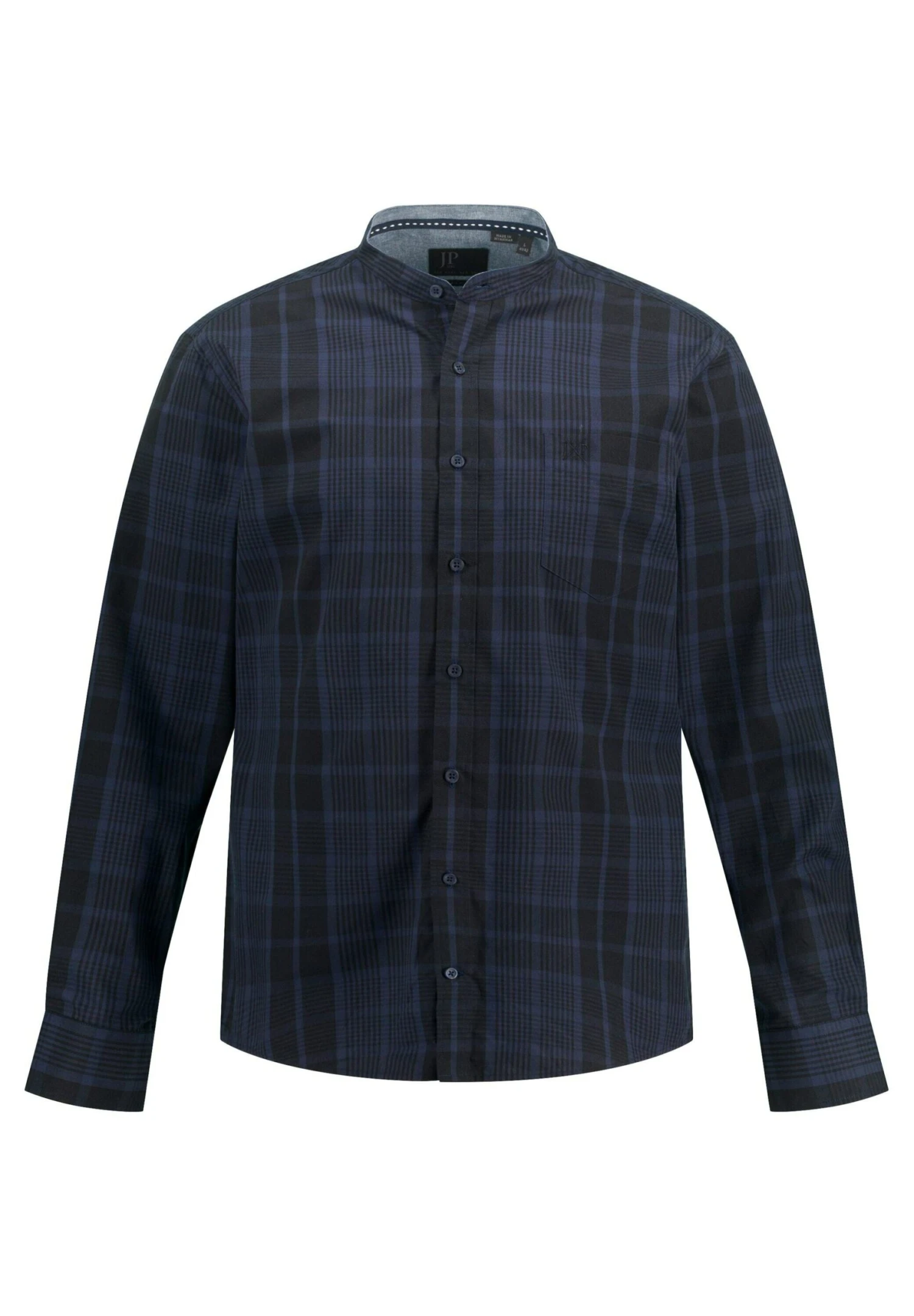 JP1880 Langarm Modern Fit - Overhemd - Mattes Nachtblau 5 JP1880 Langarm Modern Fit - Overhemd - Mattes Nachtblau - Afbeelding 3