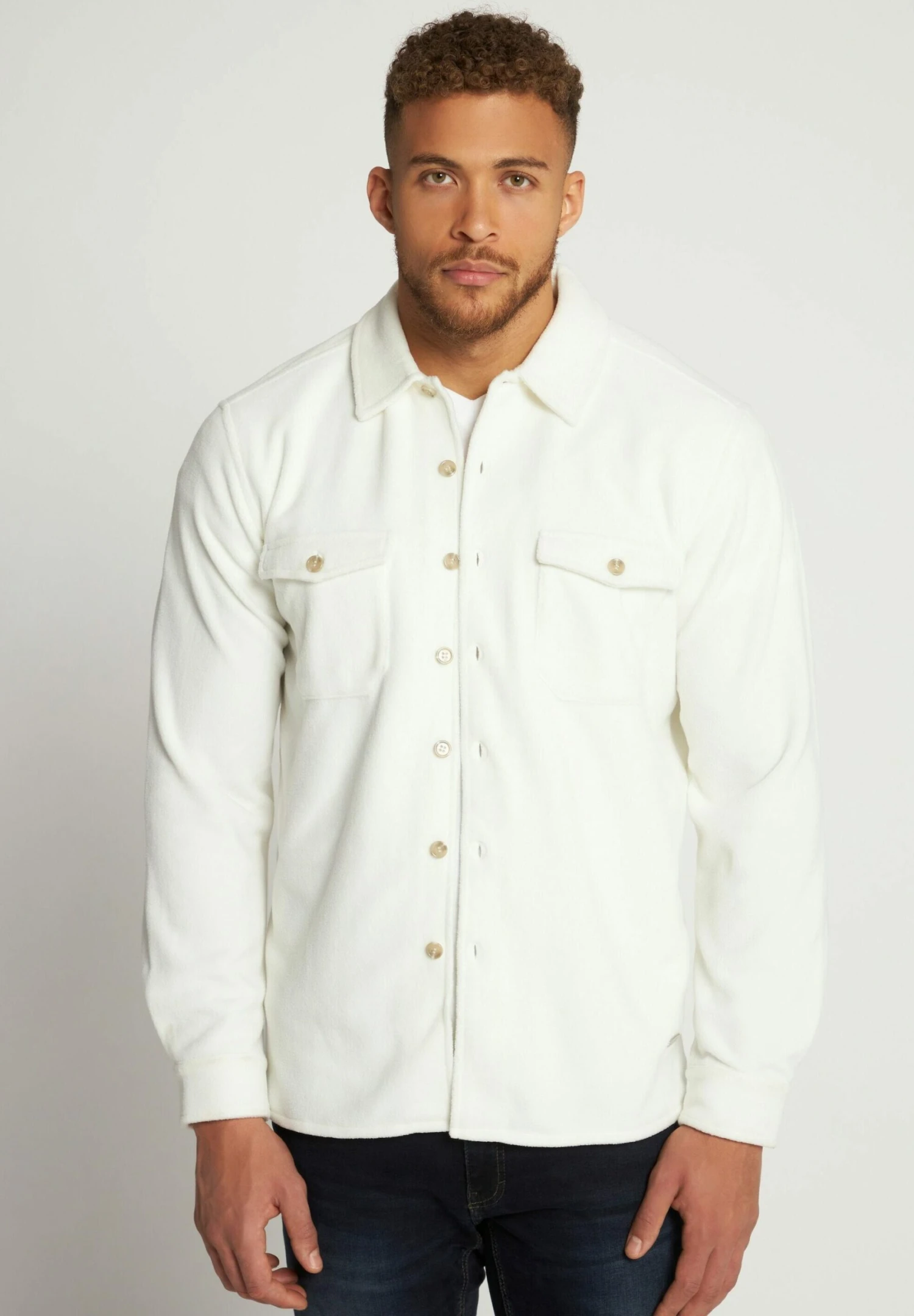 JP1880 Overhemd - Cremeweiß 3 JP1880 Overhemd - Cremeweiß