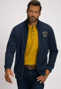 JP1880 Sweater Met Rits - Navy Blau