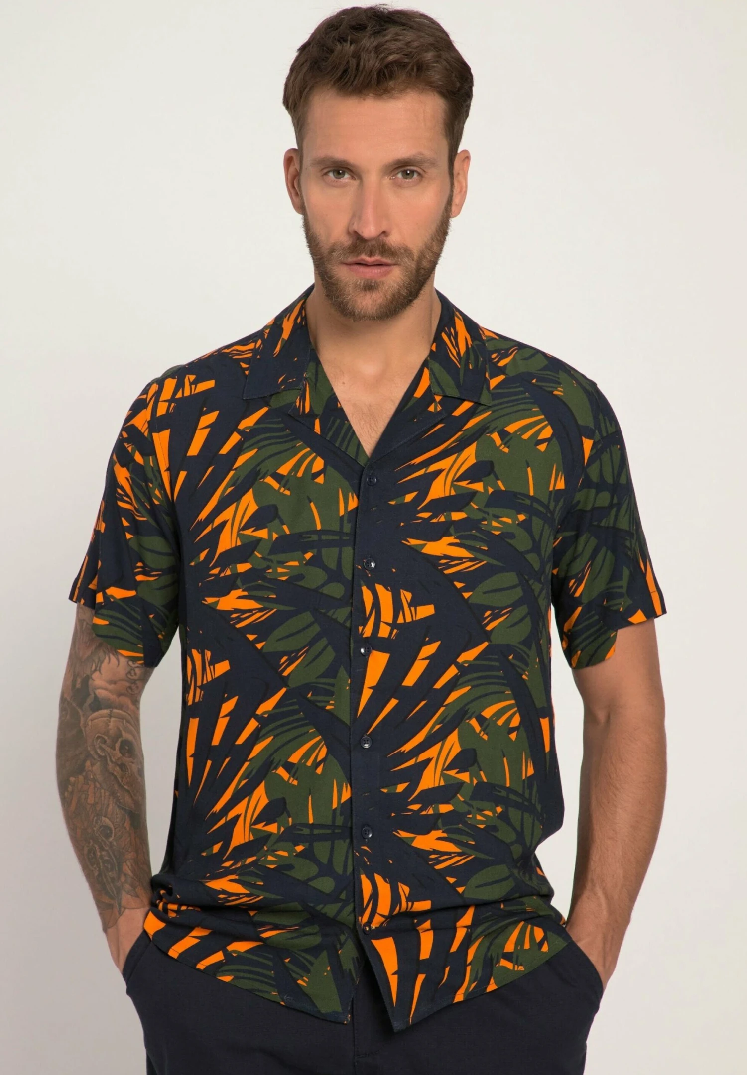 JP1880 Overhemd - Vert Foncé 3 JP1880 Overhemd - Vert Foncé