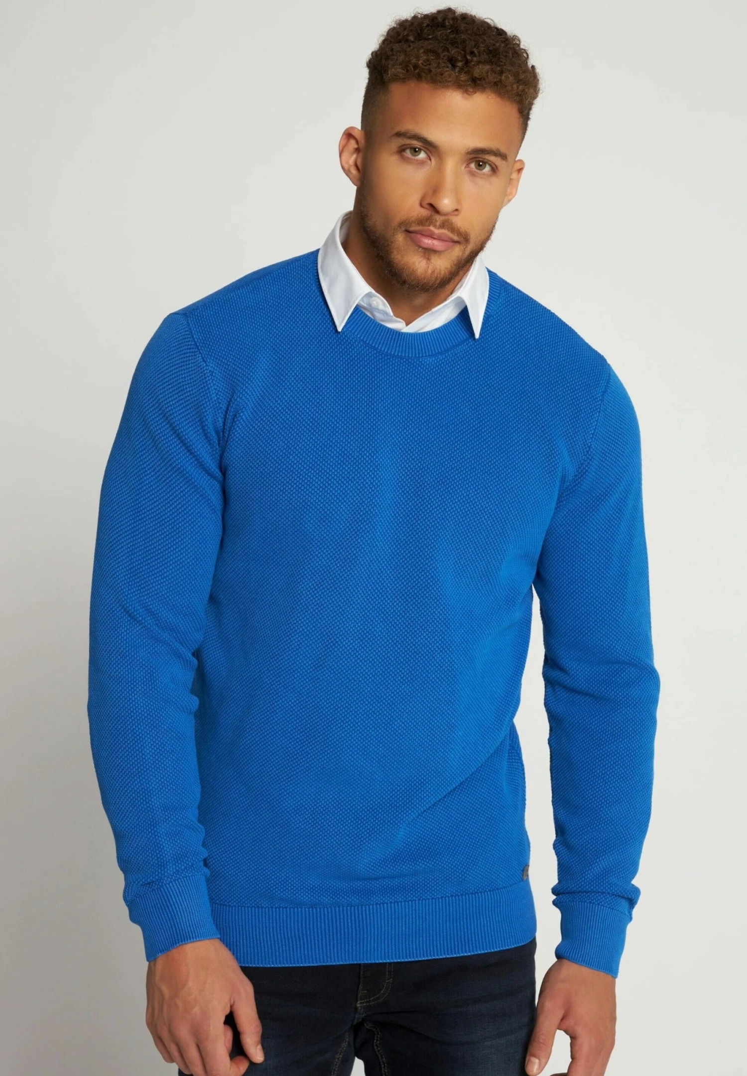 JP1880 Trui - Royalblau 3 JP1880 Trui - Royalblau