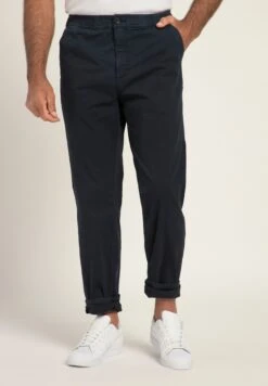 JP1880 Flexnamic®, Schlupfbund, Praktische Taschen, Regular Fit - Chino - Navy Blau