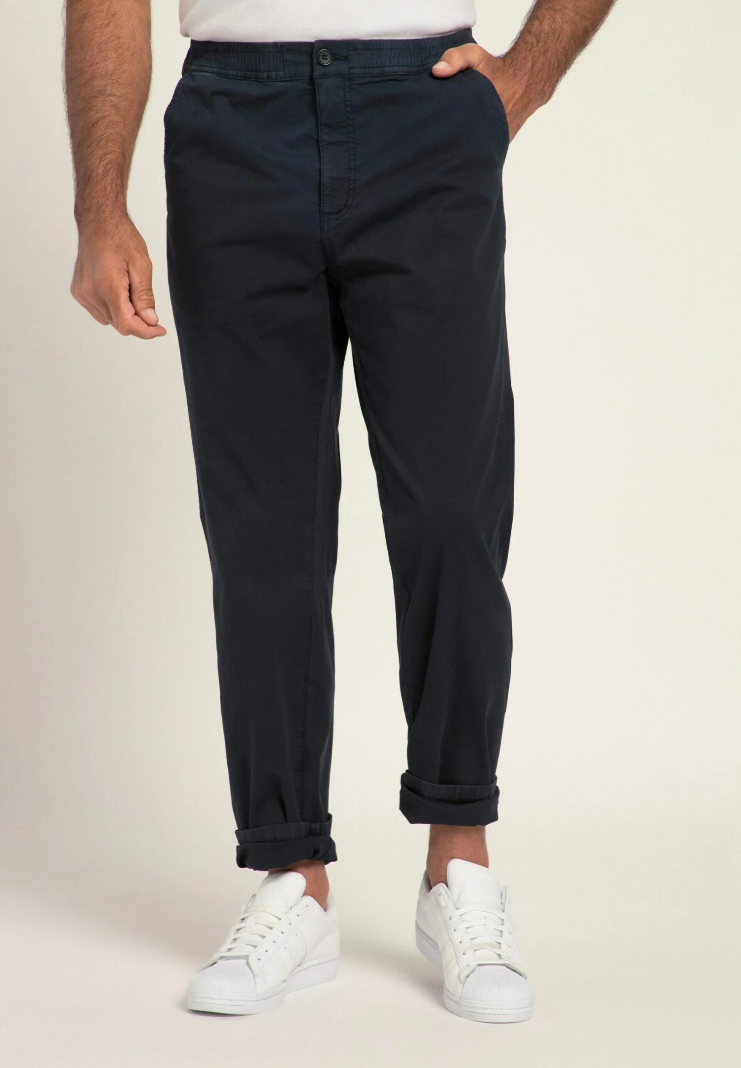 JP1880 Flexnamic®, Schlupfbund, Praktische Taschen, Regular Fit - Chino - Navy Blau 3 JP1880 Flexnamic®, Schlupfbund, Praktische Taschen, Regular Fit - Chino - Navy Blau