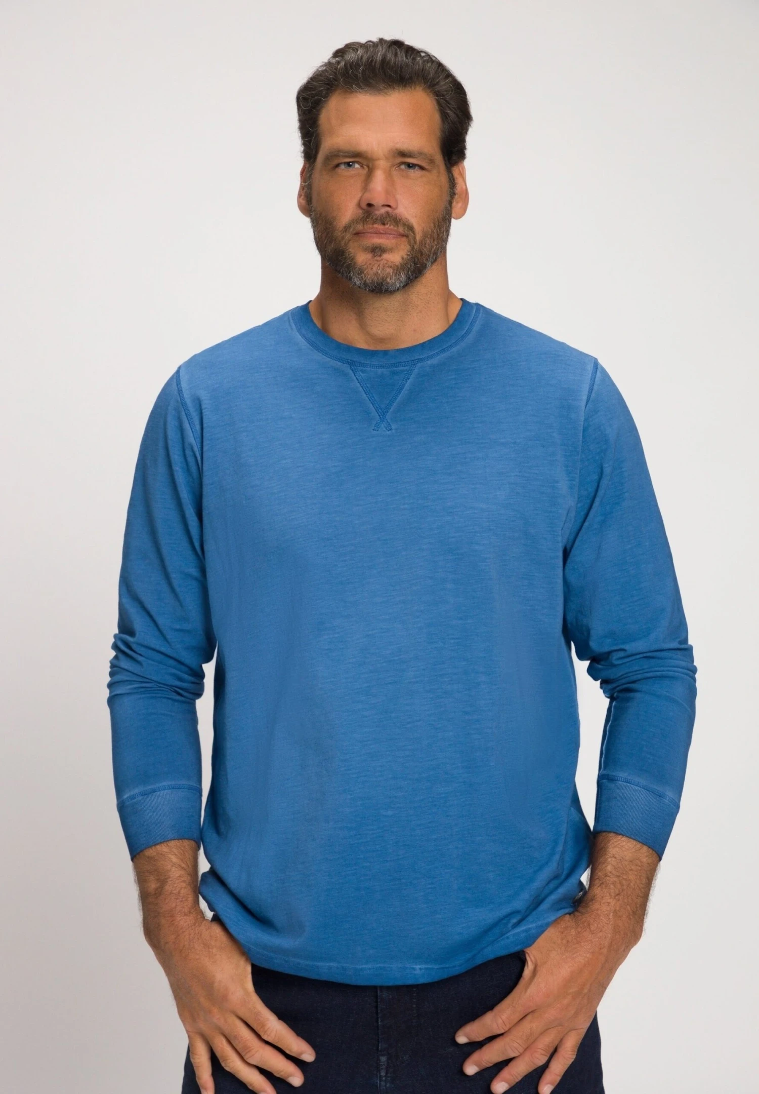 JP1880 Longsleeve - Blauw 3 JP1880 Longsleeve - Blauw