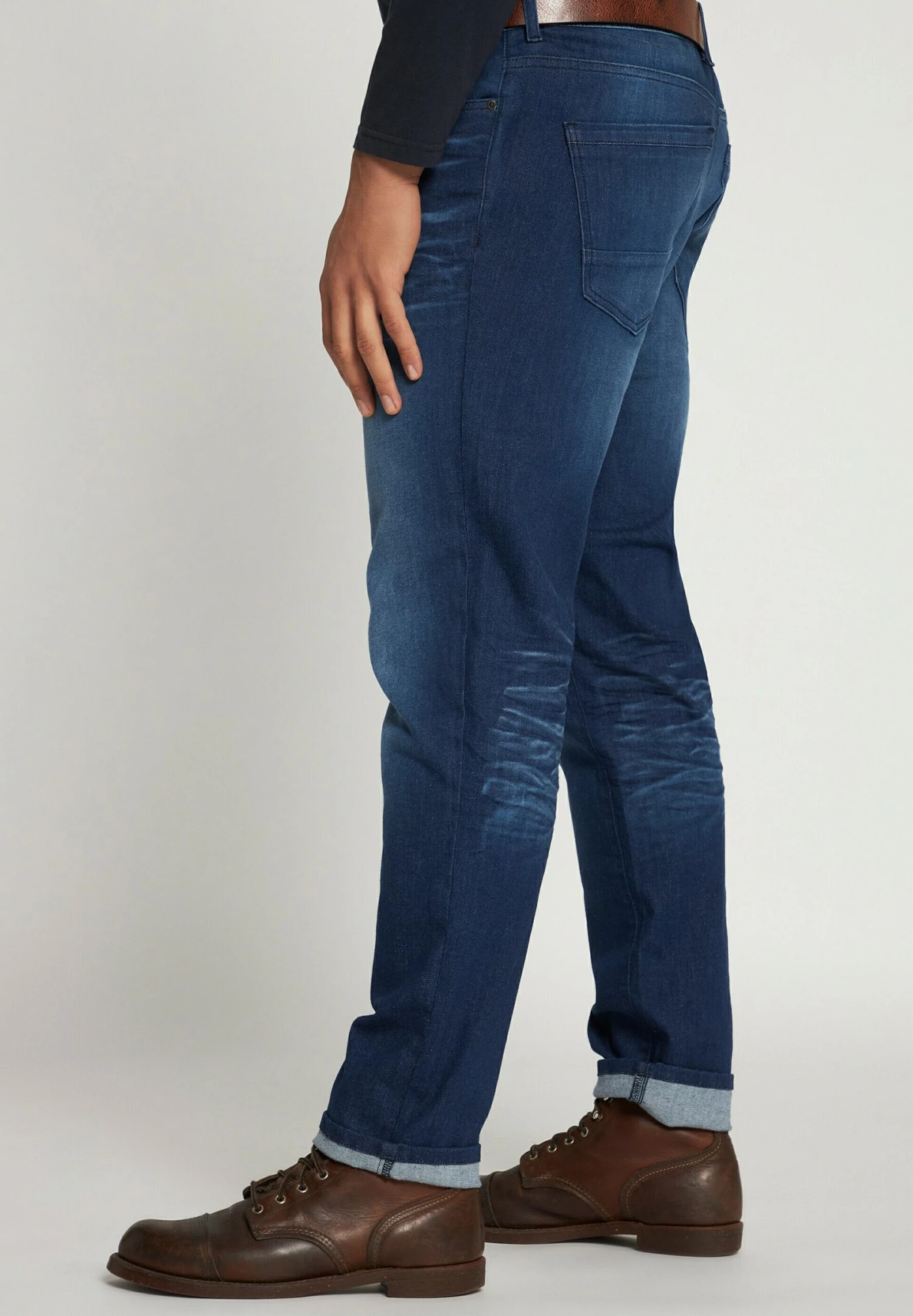 JP1880 Straight Leg Jeans - Blue Denim 5 JP1880 Straight Leg Jeans - Blue Denim - Afbeelding 3