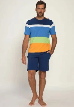 JP1880 Pyjama - Violet/Bleu