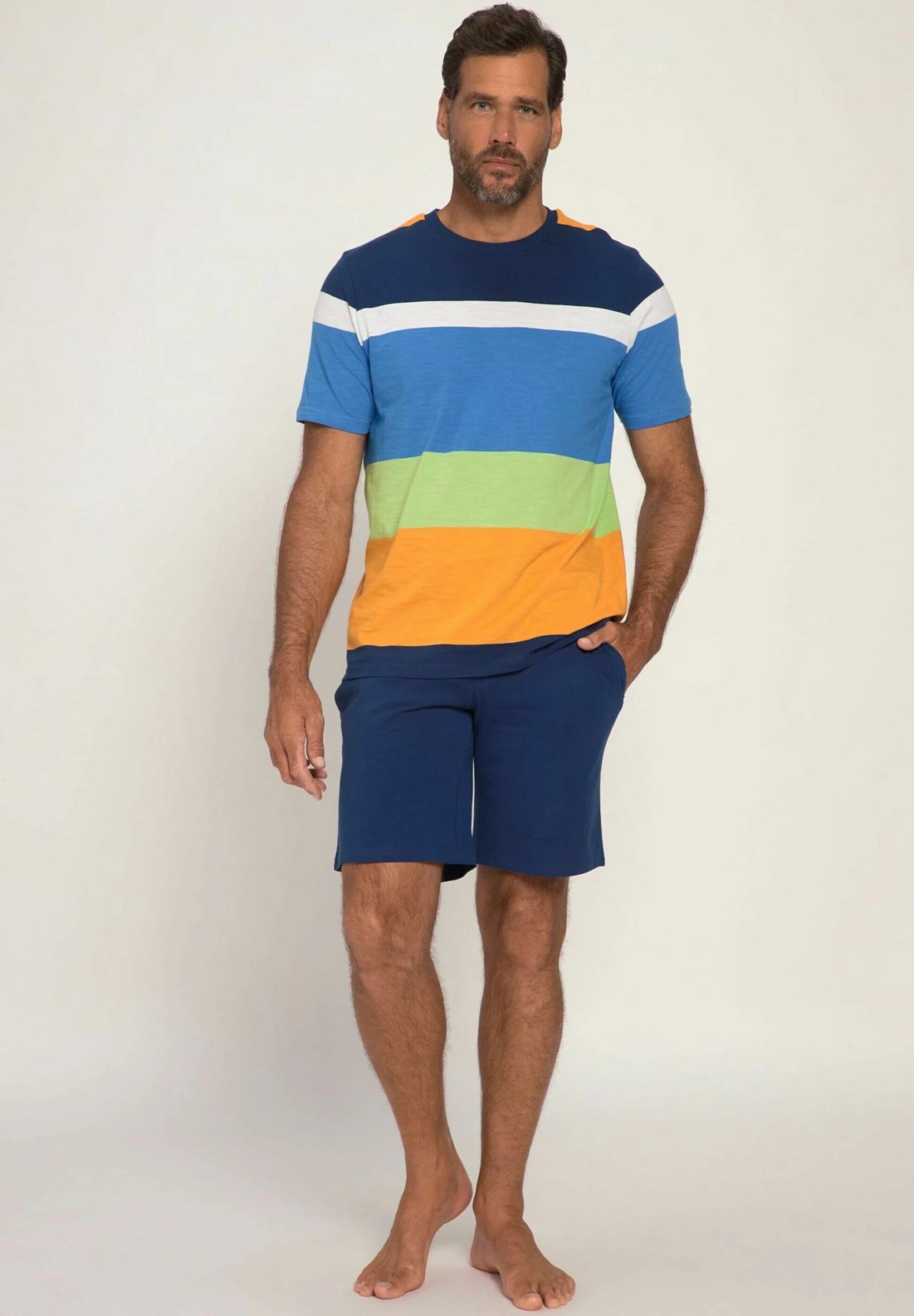 JP1880 Pyjama - Violet/Bleu 3 JP1880 Pyjama - Violet/Bleu