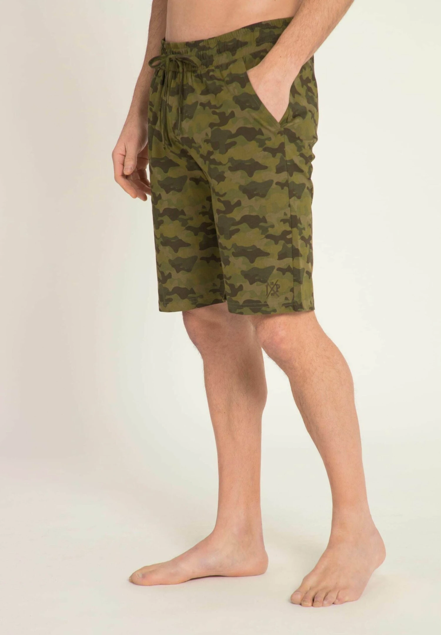 JP1880 Camouflage Print- Pyjamabroek - Peach 5 JP1880 Camouflage Print- Pyjamabroek - Peach - Afbeelding 3