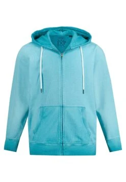 JP1880 Vintage - Sweater Met Rits - Türkis