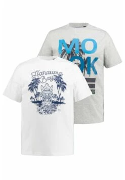 JP1880 T-Shirt Print - Sneeuwwit -JP1880 f1a21387144140b8a11e281d38151ca5