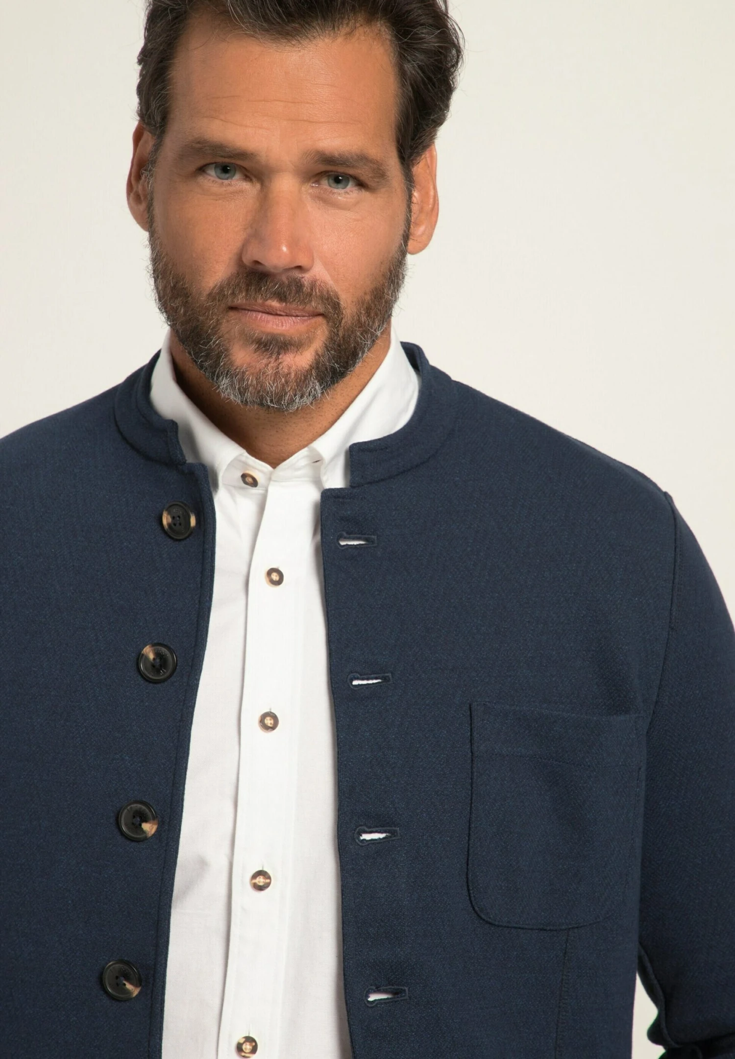 JP1880 Flexnamic Style - Lichte Jas - Navy Blue 4 JP1880 Flexnamic Style - Lichte Jas - Navy Blue - Afbeelding 2