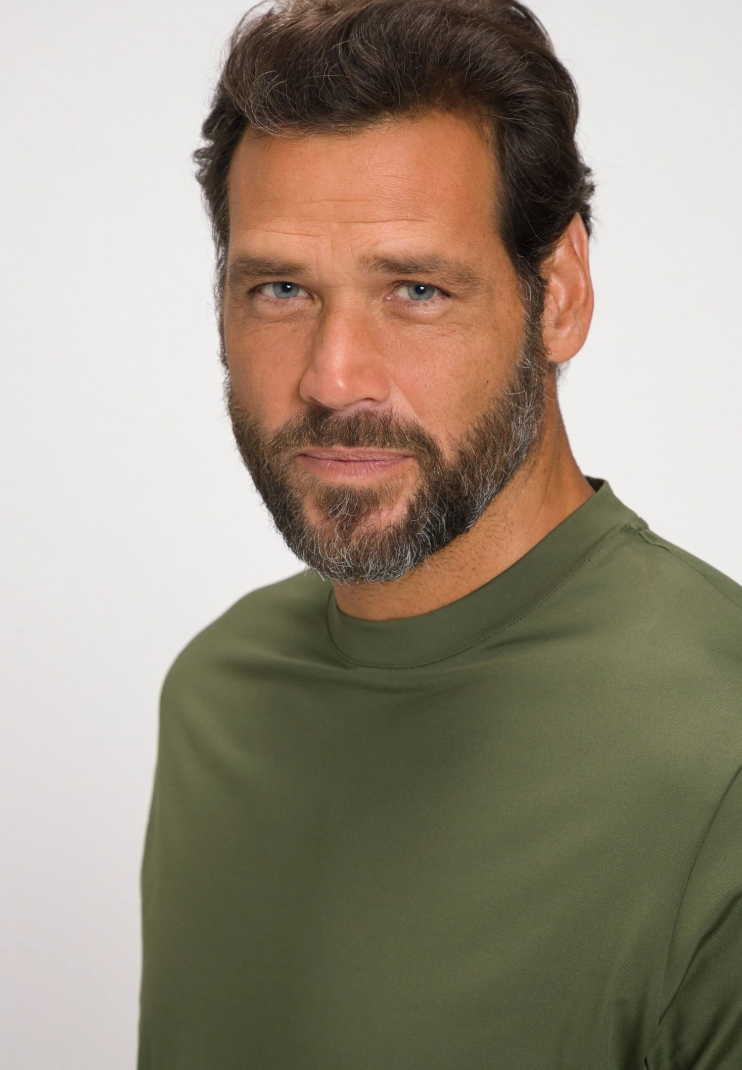 JP1880 Jay-Pi Skiwear - Hemd - Dunkel Khaki 5 JP1880 Jay-Pi Skiwear - Hemd - Dunkel Khaki - Afbeelding 3