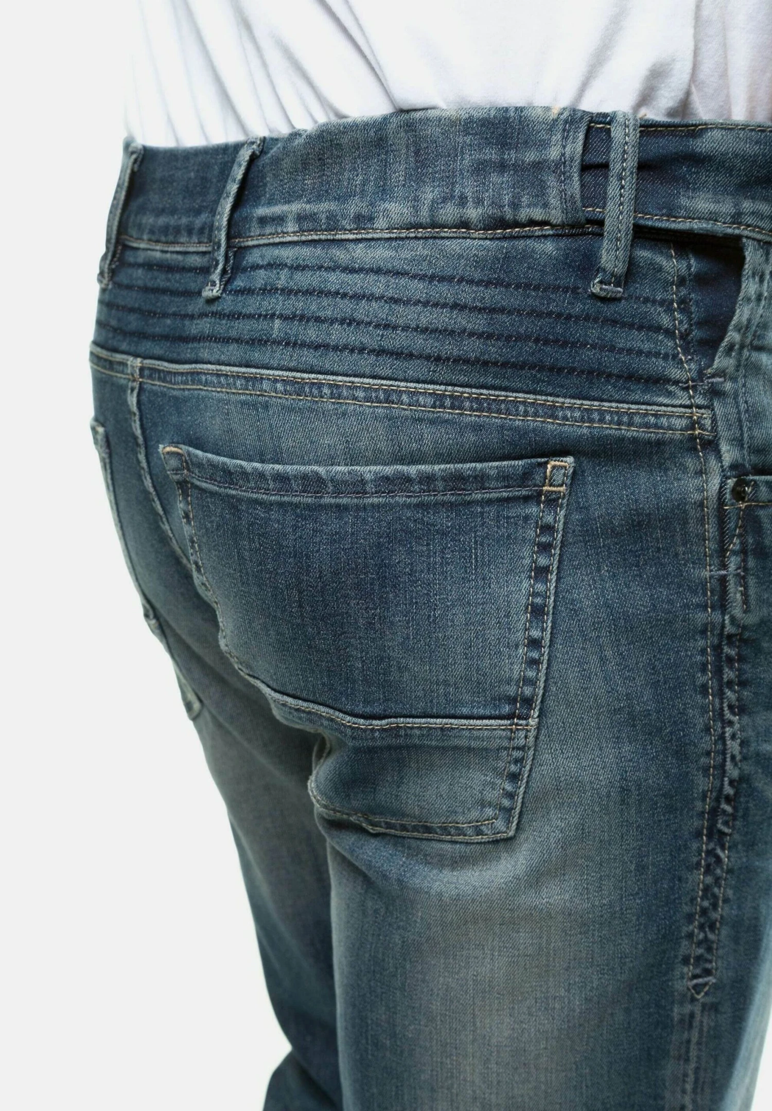 JP1880 Straight Leg Jeans - Blue Stone 6 JP1880 Straight Leg Jeans - Blue Stone - Afbeelding 4