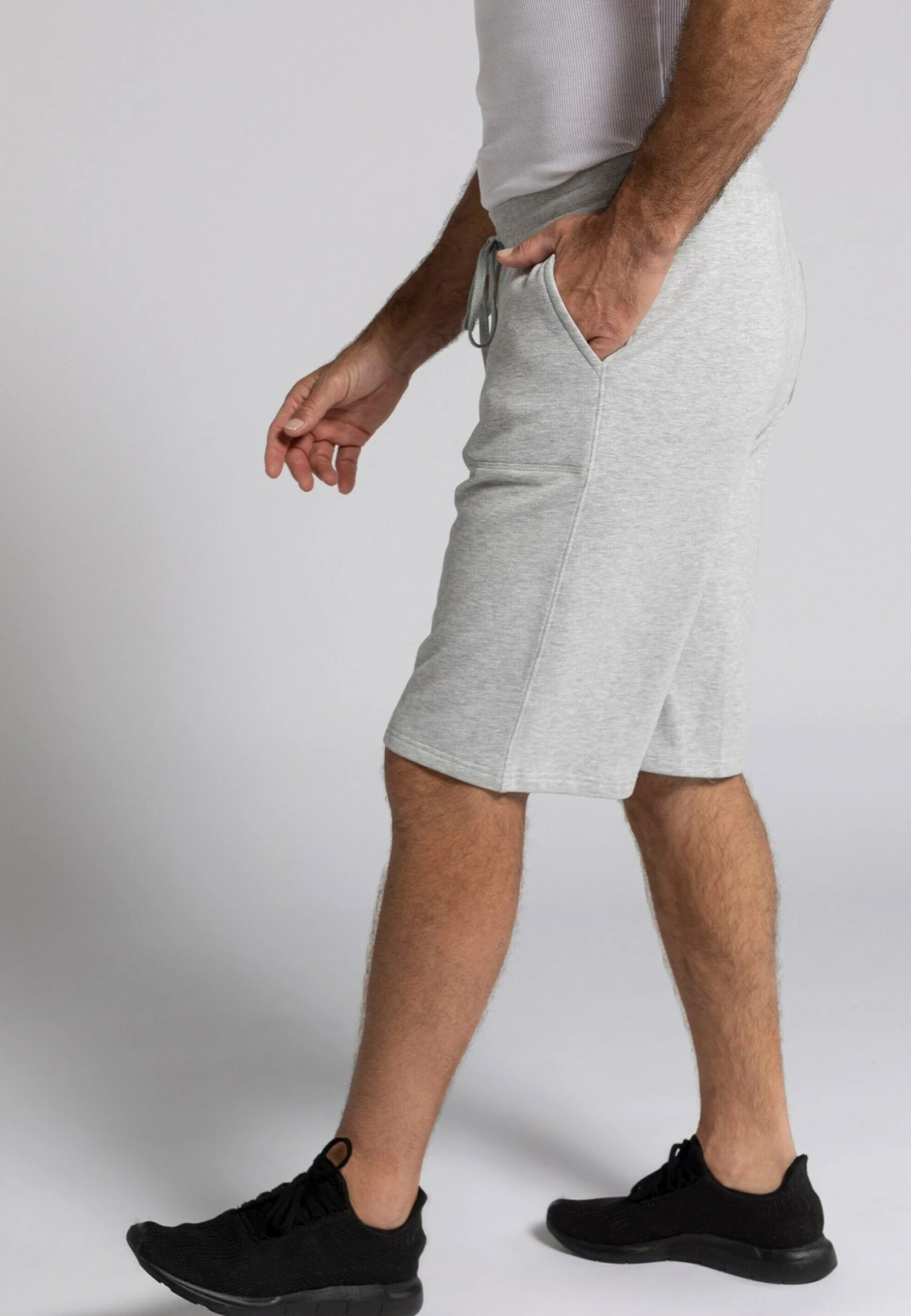 JP1880 Jay-Pi - Trainingsbroek - Grijs Melange 5 JP1880 Jay-Pi - Trainingsbroek - Grijs Melange - Afbeelding 3